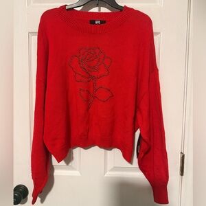 NWT Madden NYC sweater red